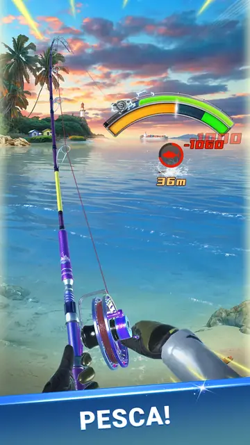 Battuta di pesca al tramonto in Fishing Travel